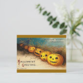 Carte Postale Salutations d'Halloween (Debout devant)