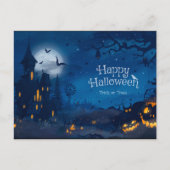 Carte Postale Salutations d'Halloween (Devant)