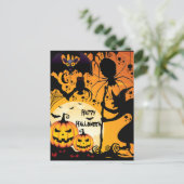 Carte Postale Salutations d'Halloween_ (Debout devant)