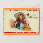 Carte Postale Salutations d'Halloween 2 (Devant)