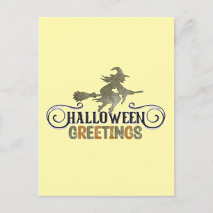 Carte Postale Salutations d'Halloween - Halloween