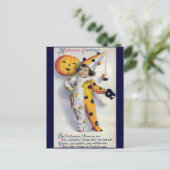 Carte Postale Salutations d'Halloween vintage (Debout devant)