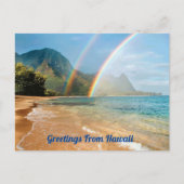Carte Postale Salutations d'Hawaii (Devant)