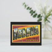 Carte Postale Salutations d'Helena Montana (Debout devant)