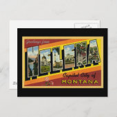 Carte Postale Salutations d'Helena Montana (Devant / Derrière)