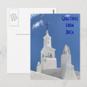 Carte Postale Salutations d'Ibiza (Devant / Derrière)