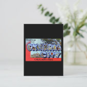 Carte Postale Salutations d'Oklahoma City Oklahoma (Debout devant)