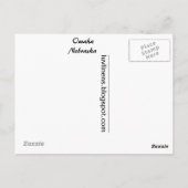 Carte Postale Salutations d'Omaha, Nebraska (Dos)