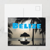 Carte Postale Salutations du Belize (Devant / Derrière)