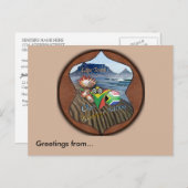 Carte Postale Salutations du Cap (Devant / Derrière)