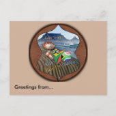 Carte Postale Salutations du Cap (Devant)