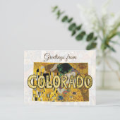Carte Postale Salutations du Colorado (Debout devant)