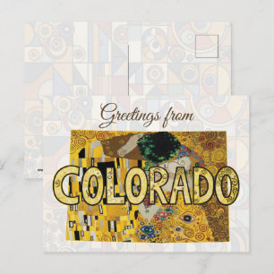 Carte Postale Salutations du Colorado