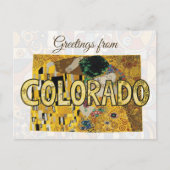 Carte Postale Salutations du Colorado (Devant)