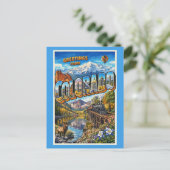 Carte Postale Salutations du Colorado (Debout devant)