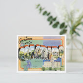 Carte Postale Salutations du Colorado CO (Debout devant)