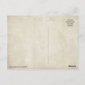 Carte Postale Salutations du Costa Rica (Dos)