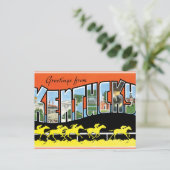 Carte Postale Salutations Du Kentucky (Debout devant)