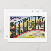 Carte Postale Salutations du Kentucky (Devant / Derrière)