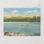 Carte Postale Salutations du lac George  (Dos)