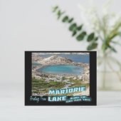 Carte Postale Salutations Du Lac Marjorie (Debout devant)