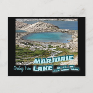 Carte Postale Salutations Du Lac Marjorie