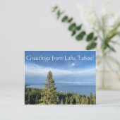 Carte Postale Salutations du lac Tahoe (Debout devant)