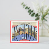 Carte Postale Salutations du Maryland Baltimore (Debout devant)