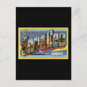 Carte Postale Salutations du Massachusetts de Cape Cod (Devant)