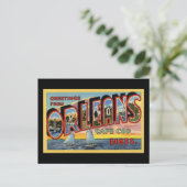 Carte Postale Salutations du Massachusetts d'Orléans (Debout devant)