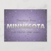 Carte Postale Salutations du Minnesota (Devant)