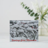 Carte Postale Salutations du Minnesota (Debout devant)