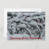 Carte Postale Salutations du Minnesota (Devant / Derrière)