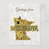 Carte Postale Salutations du Minnesota (Devant)