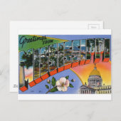 Carte Postale Salutations Du Mississippi (Devant / Derrière)