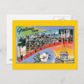 Carte Postale Salutations du Mississippi (Devant / Derrière)