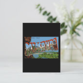 Carte Postale Salutations du Missouri (Debout devant)