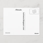 Carte Postale Salutations du Nebraska (Dos)