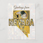 Carte Postale Salutations du Nevada (Devant)
