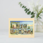 Carte Postale Salutations Du New Hampshire (Debout devant)