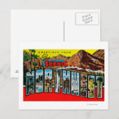 Carte Postale Salutations du Nord-Ouest Pittoresque (Devant / Derrière)