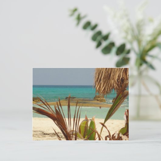 Carte Postale Salutations du paradis ! (Debout devant)