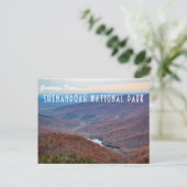 Carte Postale Salutations Du Parc National De Shenandoah (Debout devant)