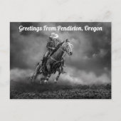 Carte Postale Salutations du Pendleton, Oregon Rodeo (Devant)