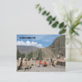 Carte Postale Salutations du Pérou ! (Debout devant)