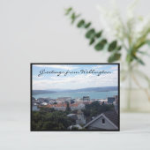 Carte Postale salutations du port de wellington (Debout devant)