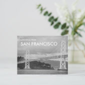 Carte Postale Salutations du San Francisco Bay Bridge (Debout devant)