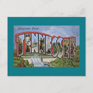 Carte Postale Salutations Du Tennessee