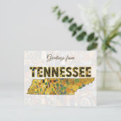 Carte Postale Salutations du Tennessee (Debout devant)