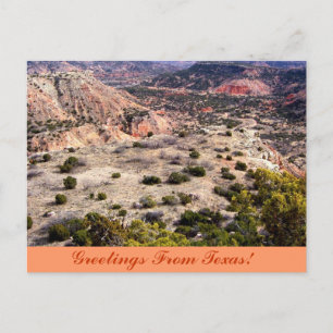 Carte Postale Salutations Du Texas !